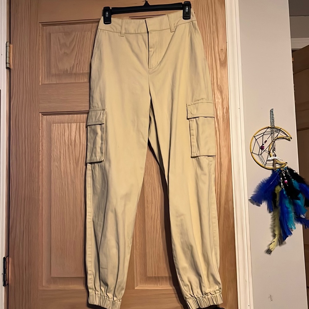 Khaki Cargo Pants